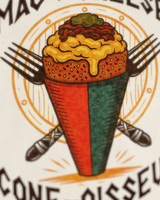 Mac & Cheese Cone-oisseur Tee
