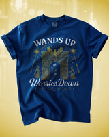 Wands Up Worries Down T-Shirt
