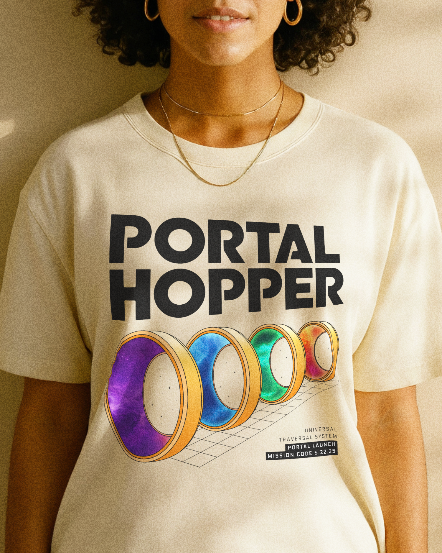 Portal Hopper Tee